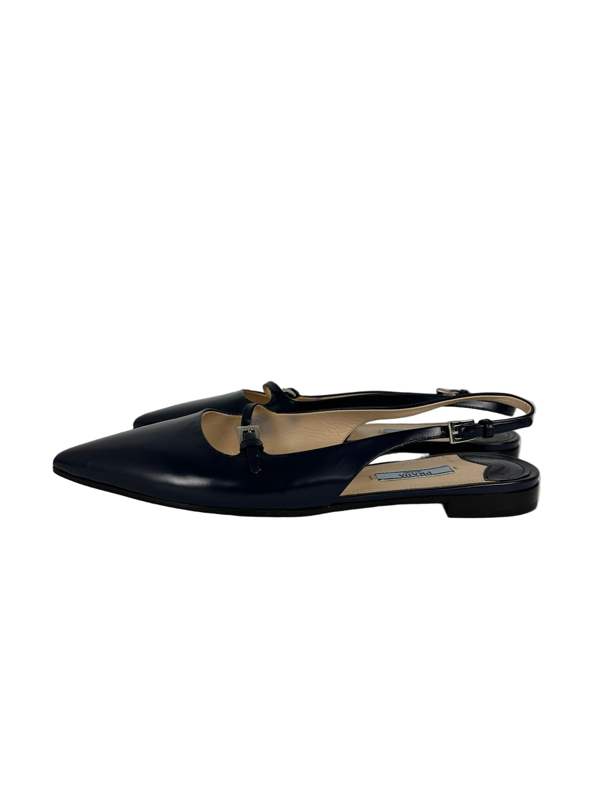 Sapatilha slingback Prada preto TAM 38,5