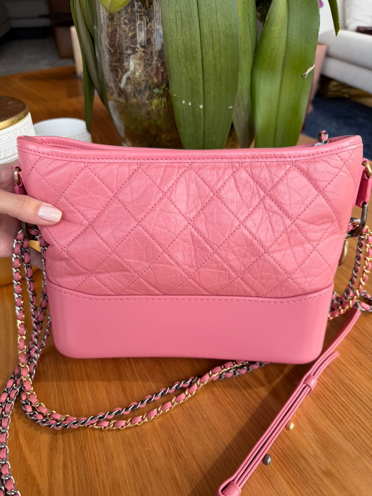 Bolsa Chanel Gabriele Rosa