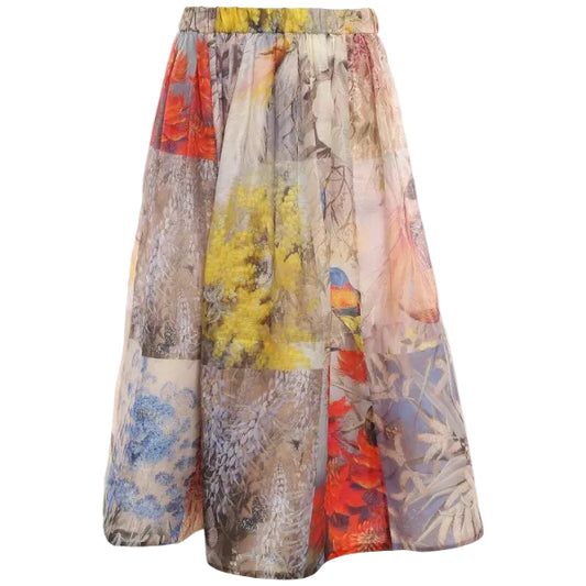 Saia Zimmermann Midi Colorida Tam. P br