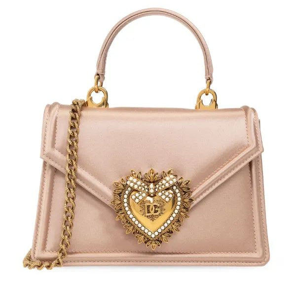 Bolsa Dolce e Gabbana Devotion Mini Rosa