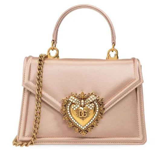 Bolsa Dolce e Gabbana Devotion Mini Rosa