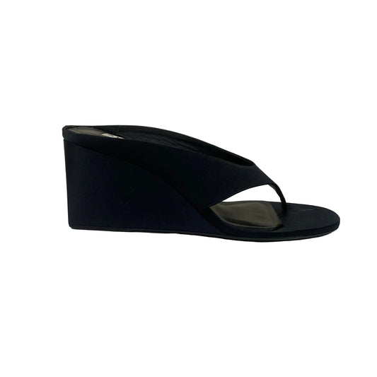 Mule Tong Alaïa Cube Wedge Preto Tam 39 Br
