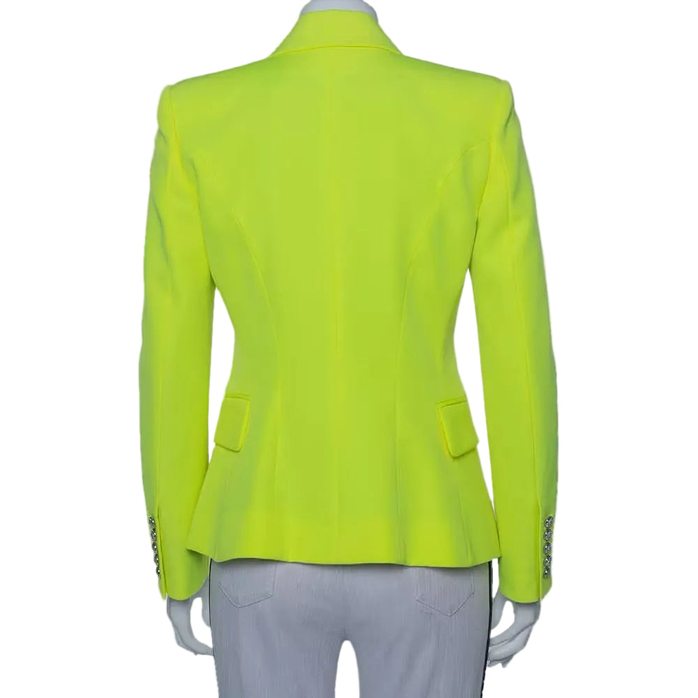 Blazer Balmain Amarelo Tam. 38 Br