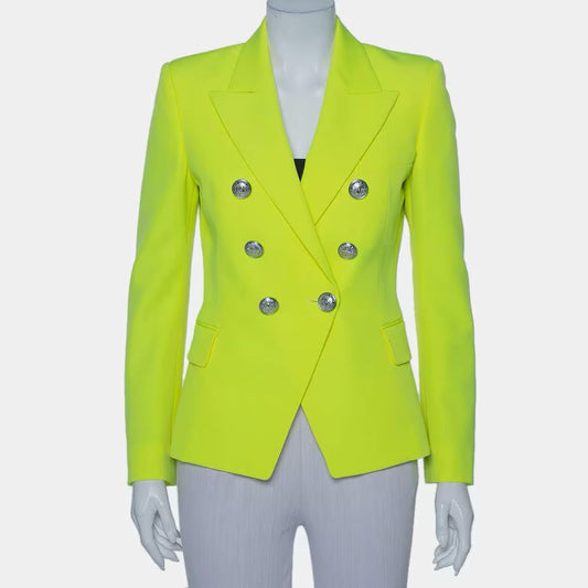 Blazer Balmain Amarelo Tam. 38 Br