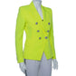 Blazer Balmain Amarelo Tam. 38 Br