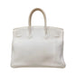 Bolsa Hermes Birkin Branca Ferragem Palladium 35