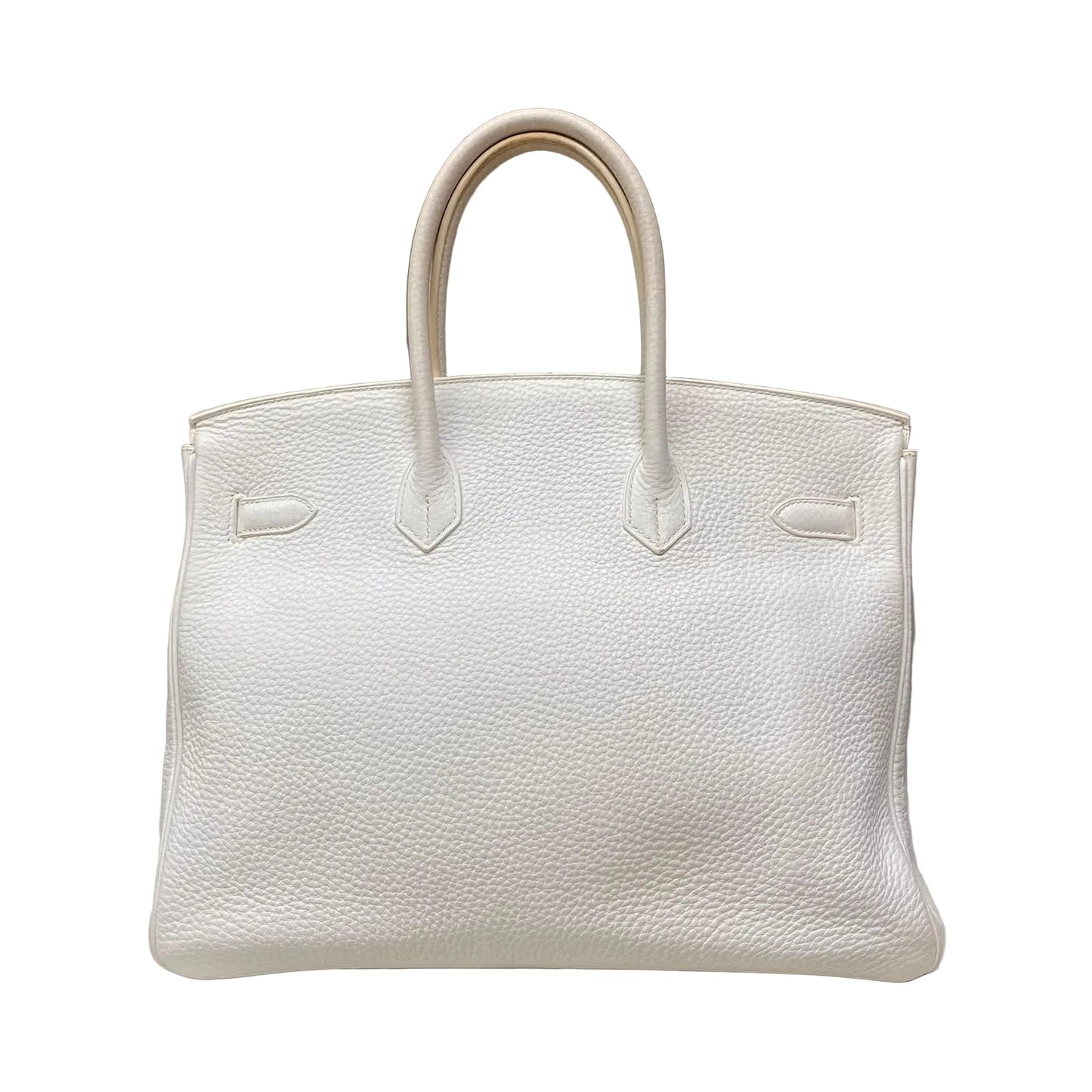 Bolsa Hermes Birkin Branca Ferragem Palladium 35