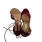 Sandalia Aquazzura Vinho Tam 38,5 Br
