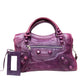 Bolsa Balenciaga City Roxa