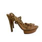 Sandalia Sergio Rossi Bege Tam 36,5 Br