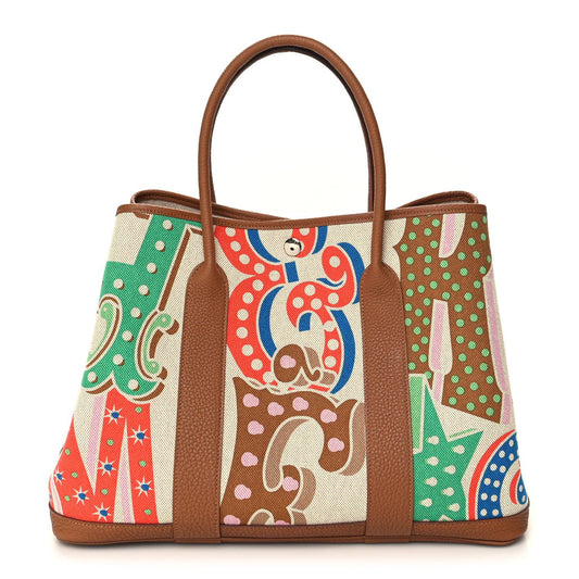 ⁠Bolsa Hermès Garden Party 36 Colorida