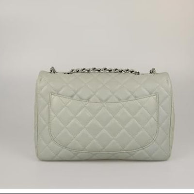 Bolsa Chanel Jumbo Classic Verde Média – Peguei Bode