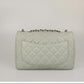 Bolsa Chanel Jumbo Classic Verde Média