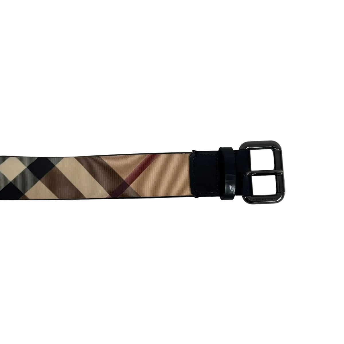 Cinto Burberry Listratdo Bege Tam G BR