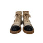 Bota Chanel Camellia Tam 36 Br