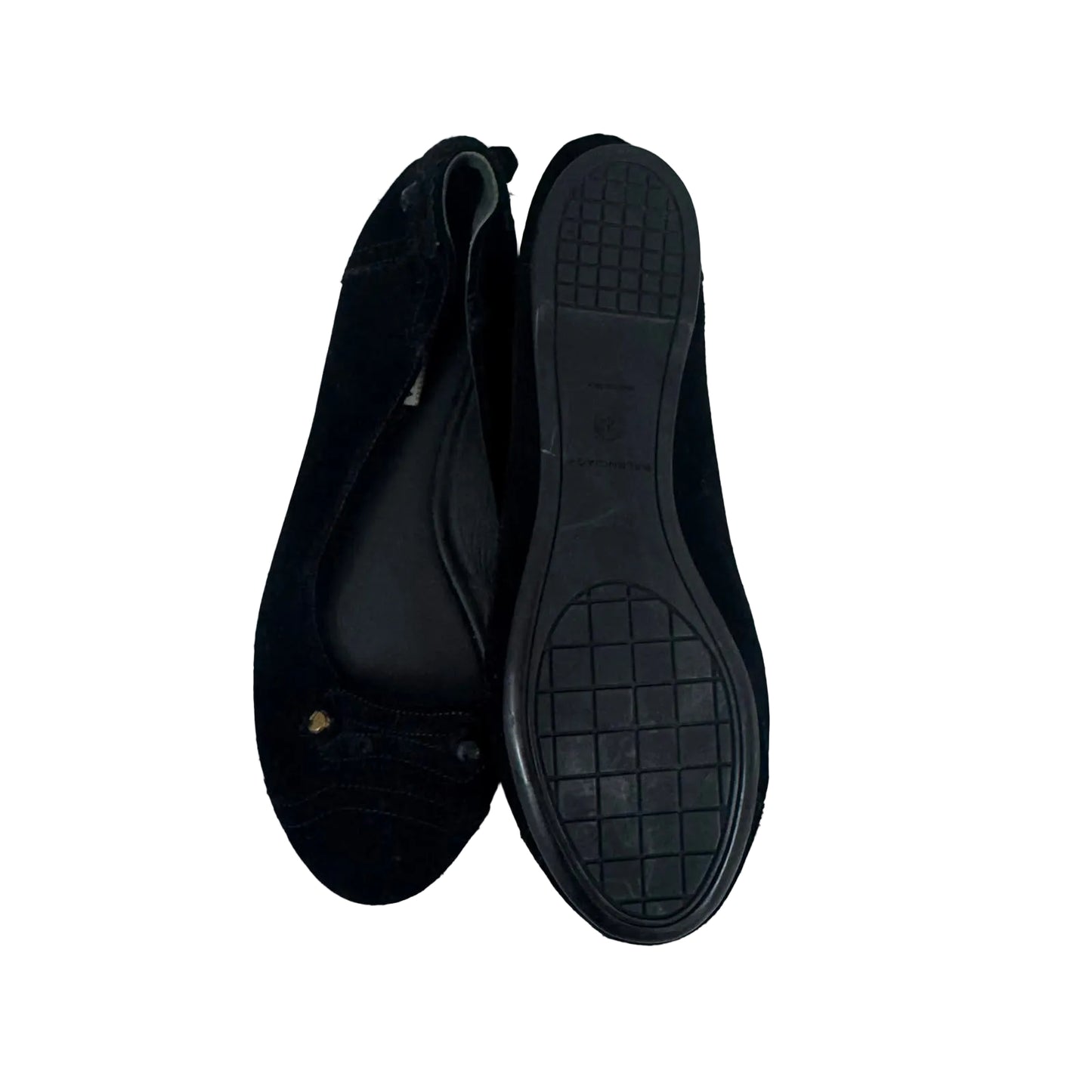 Sapatilha Balenciaga Veludo Preta Tam 36 Br
