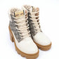Bota Gucci Branca Holograma Tam. 34,5 Br