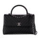 Bolsa Chanel Chevron Coco Handle Bag
