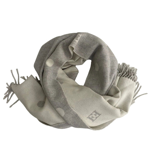 Pashimina Escada Cinza Poá