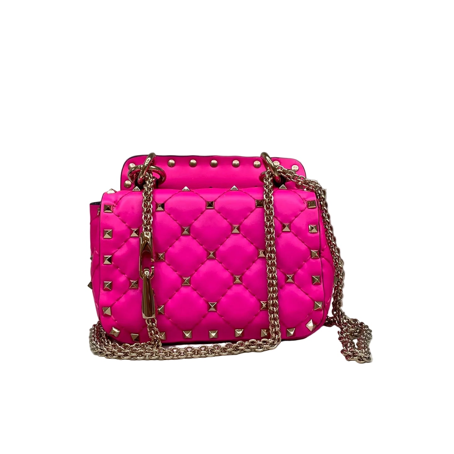 Bolsa Valentino Garavani Rockstud Spike Rosa