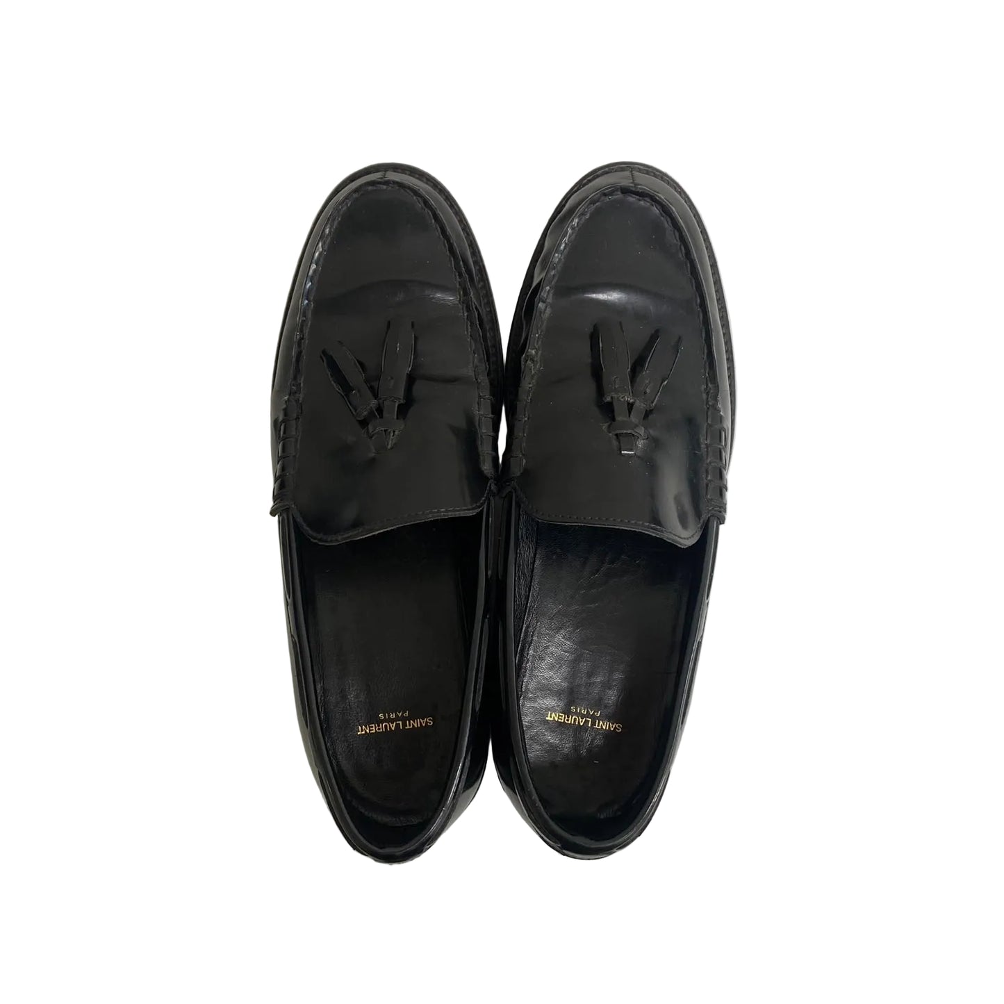 Mocassim Saint Laurent Preto Tam 36 Br