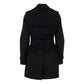Casaco Sobretudo Burberry Preto Tam 36 Br