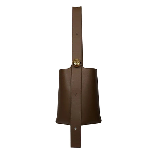 Bolsa Loewe Bucket Marrom Escuro