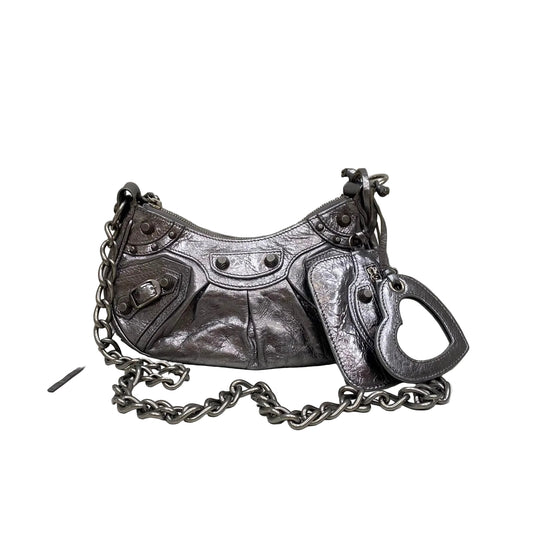 Bolsa Balenciaga Le Cagole XS Cinza