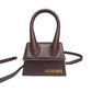 ⁠Bolsa Micro Jacquemus Le Chiquito Marrom