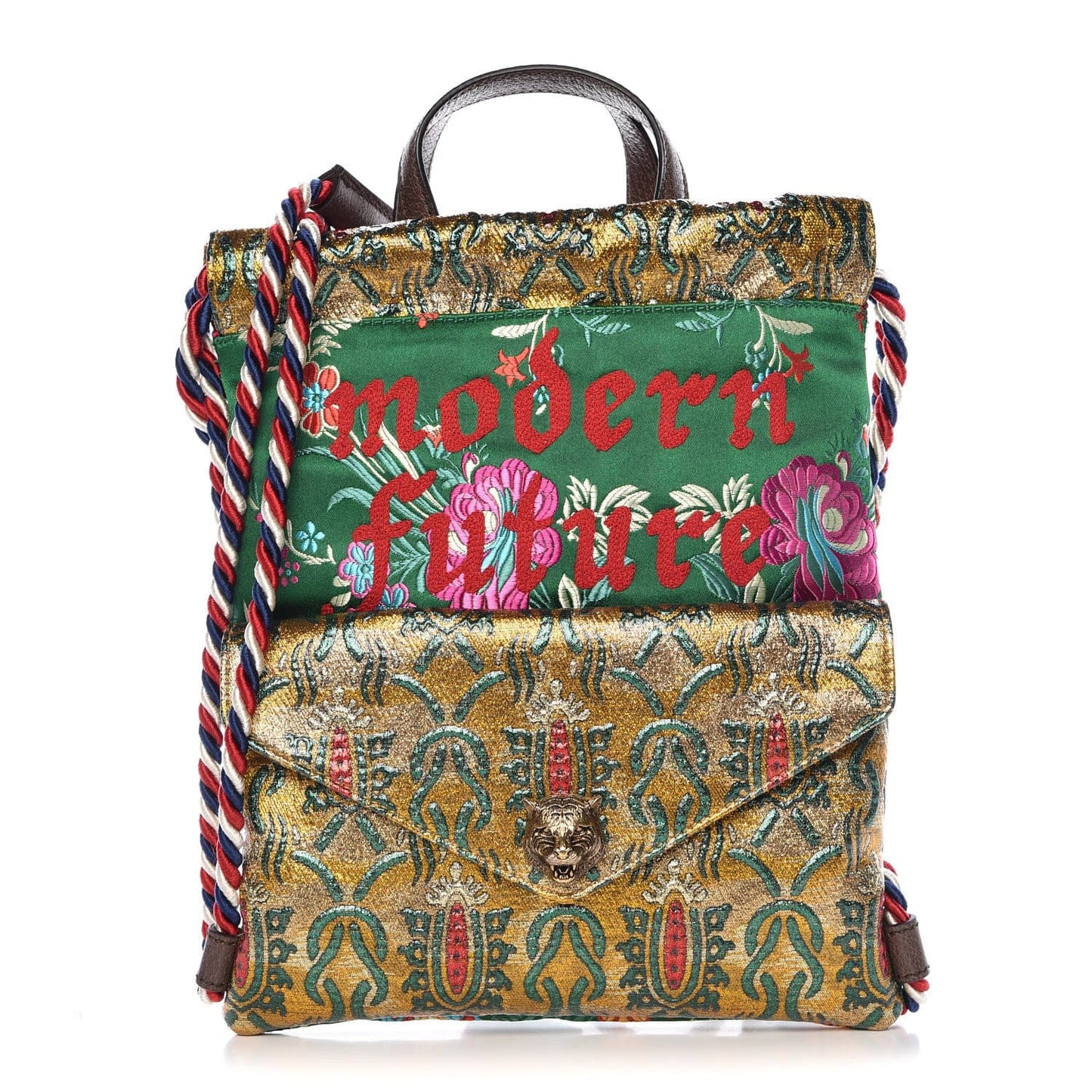 Bolsa Gucci Brocade Modern Future Multicolor Grande