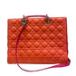 Bolsa Lady Dior Laranja e Rosa