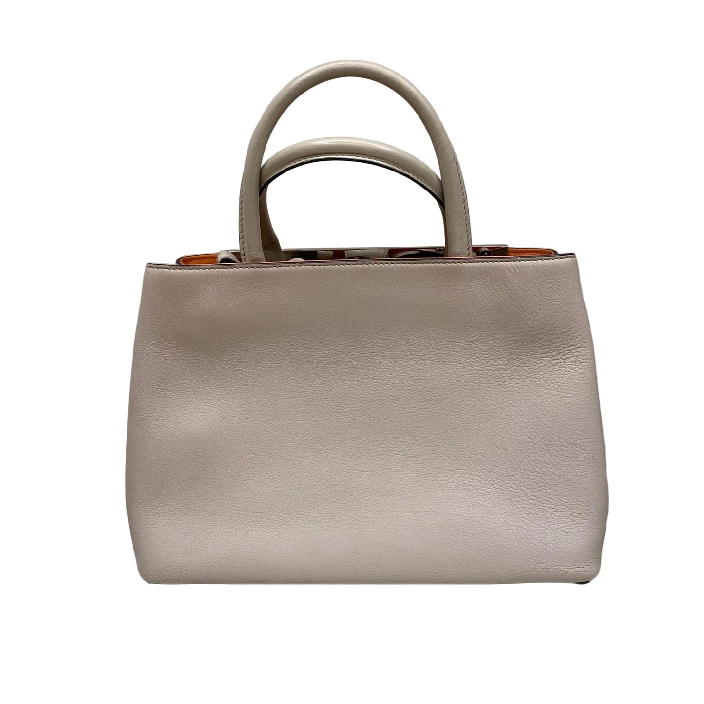 Bolsa Fendi 2Jours Cinza Claro