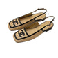Sapato Singback Chanel Bege e Preto Tam 36,5 Br