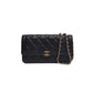 Bolsa Chanel Wallet On Chain Preta