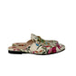 Mule Gucci Horsebit Princetown Floral Off White Tam 36,5 BR
