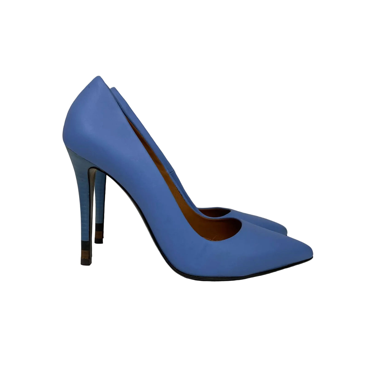 Scarpin Fendi Azul Claro Tam 34 BR