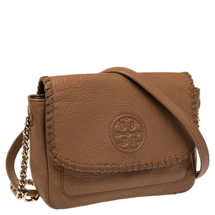 Bolsa Tory Burch Marion Marrom