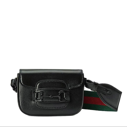 Bolsa Gucci Horsebit 1955 Preta