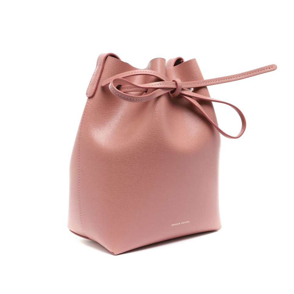 Bolsa Mini Bucket Mansur Gavriel Rosa