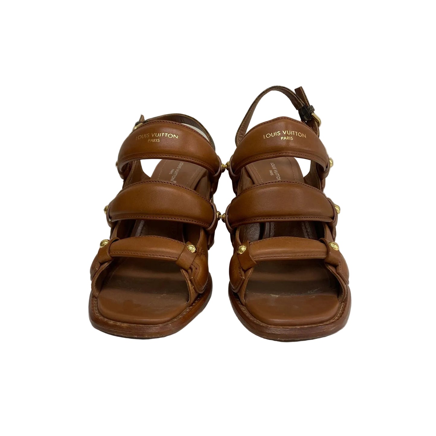 Sapato Louis Vuitton Caramelo Tam 36 Br