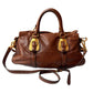 Bolsa Prada Convertible Belted Satche Marrom Média