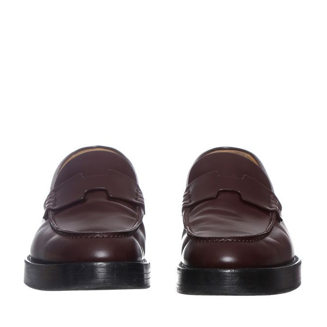 ⁠Mocassim Hermès Klement Marrom Tam 34 BR