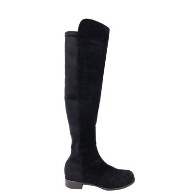 Bota Stuart Weitzman Cano Alto Preta Tam. 37 BR