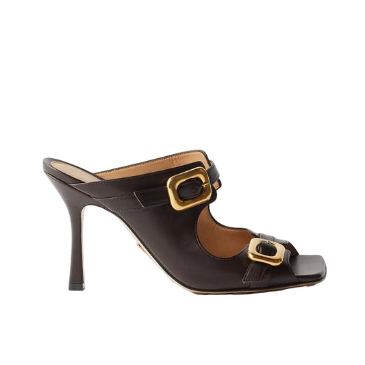 Mule Bottega Veneta Marrom Tam 35 BR