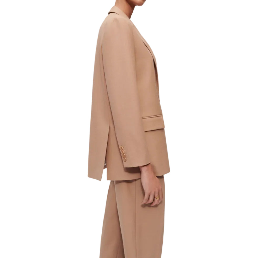 Conjunto Maje Blazer e Calça Bege Tam 38 Br