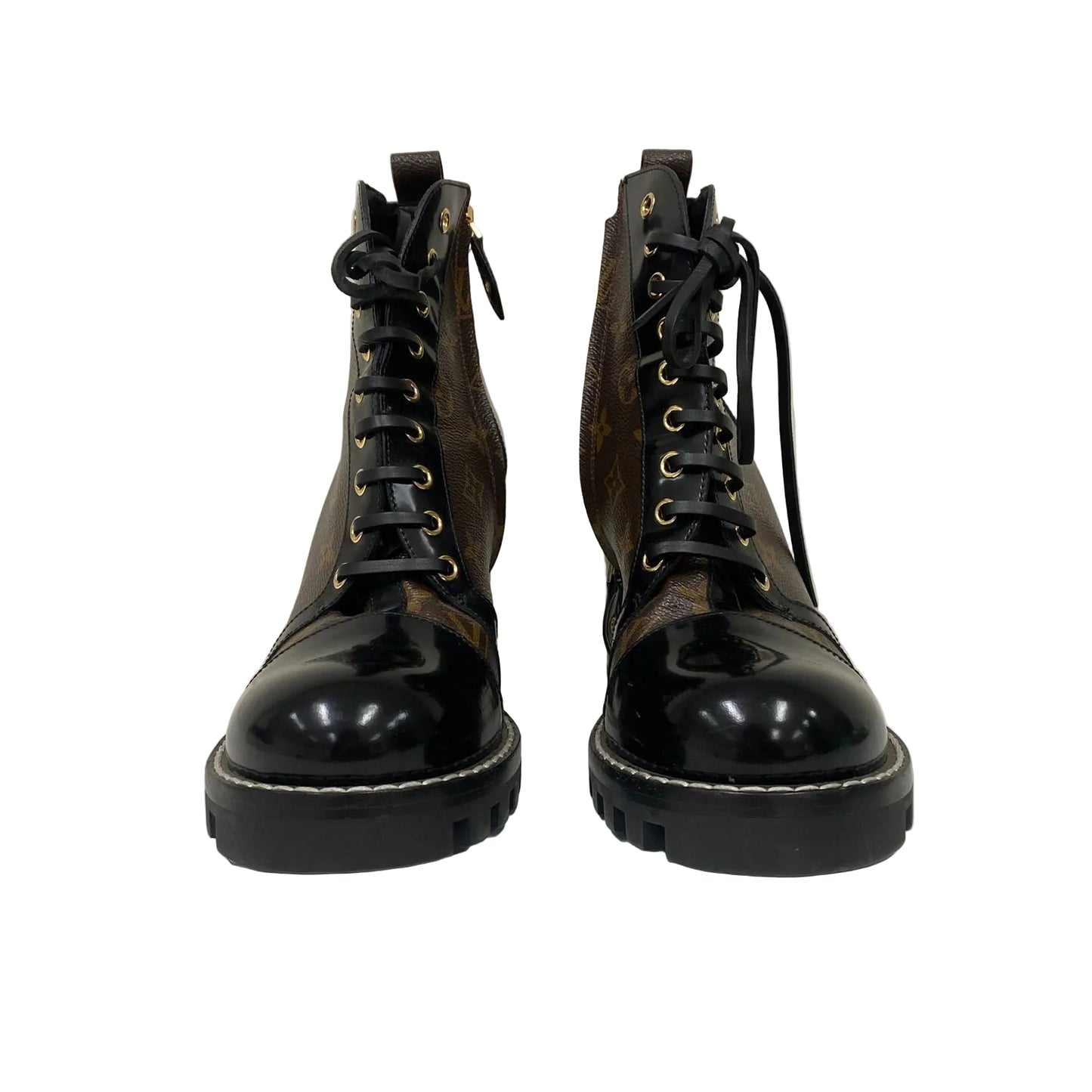 Bota Louis Vuitton Marrom Tam 39 Br