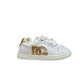 Tenis Dolce&Gabbana Infantil Branco e Dourado Tam 23 Br