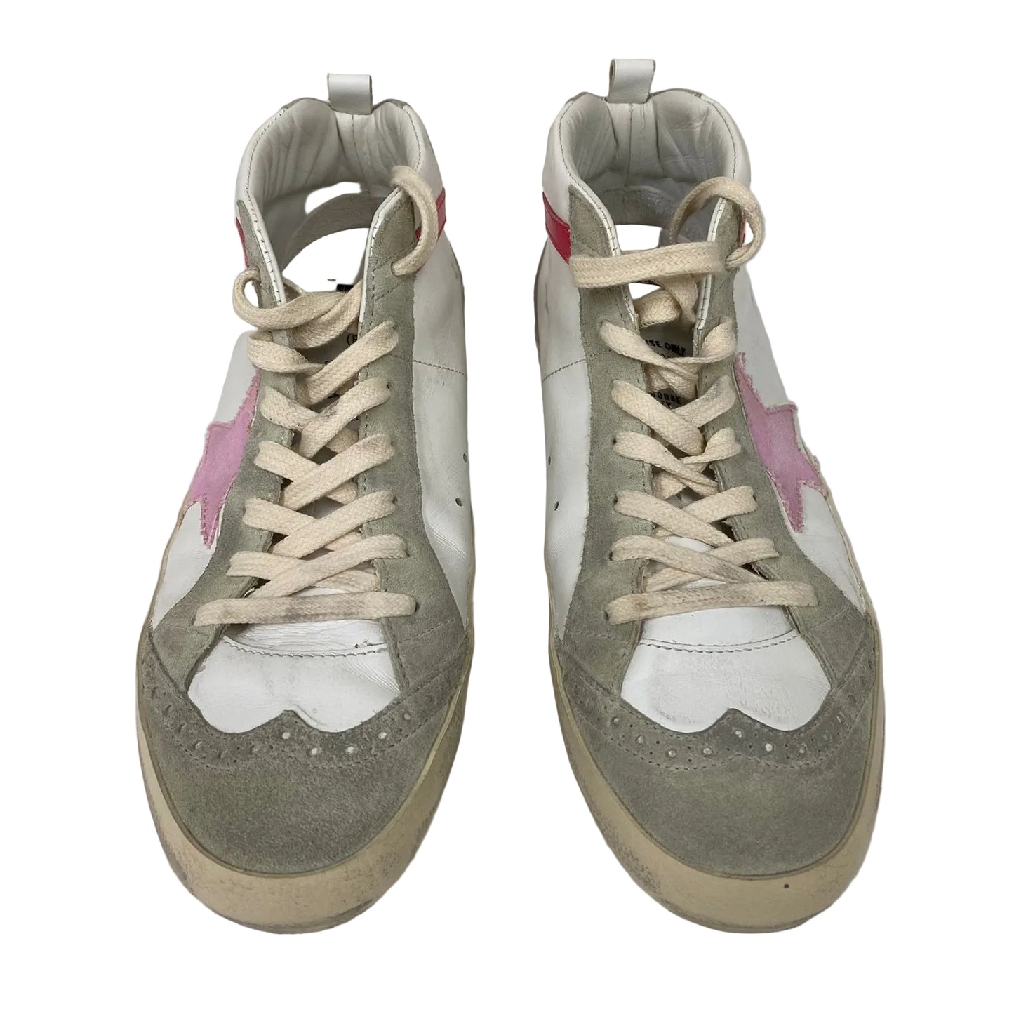 Tenis Golden Goose Branco e Verde Tam 38 Br