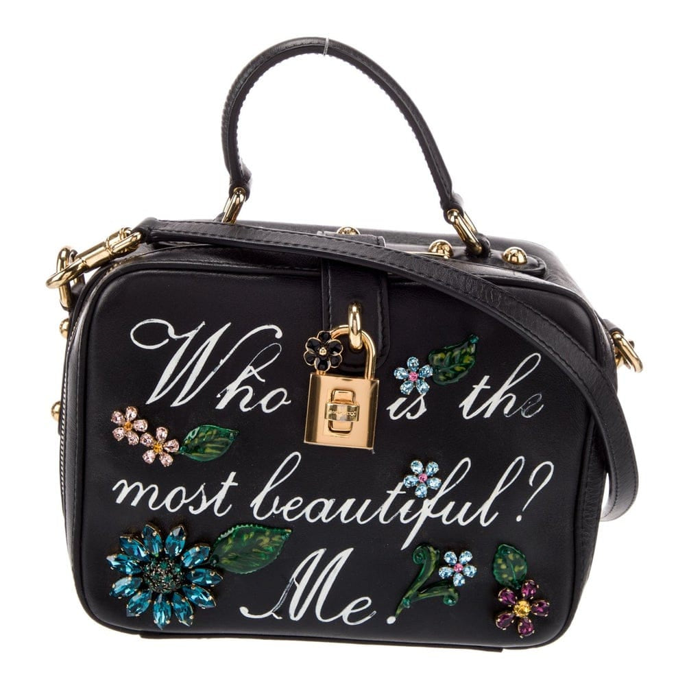 Bolsa Dolce & Gabbana Leather Crossbody Média