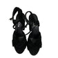 Sandalia Prada Preto Suede Tam 36 BR